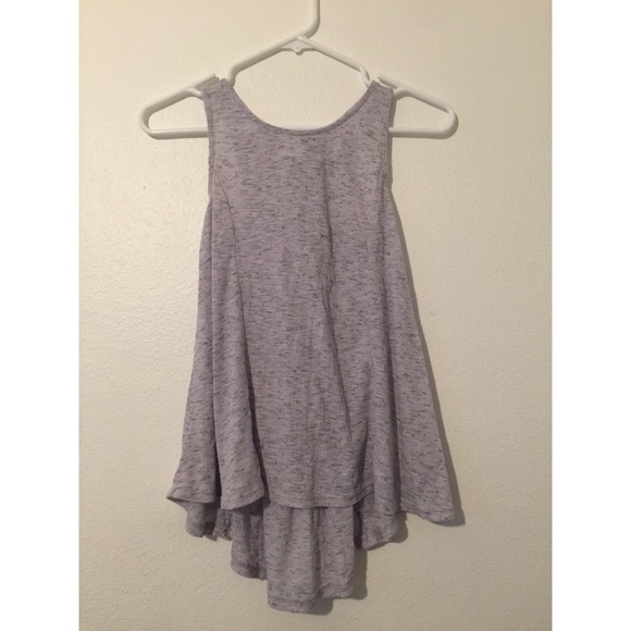 Anthropologie Tops - Akemi + Kin Anthropologie lace up swing tank XS